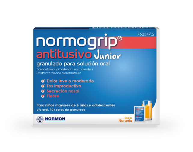 NORMOGRIP® ANTITUSIVO JUNIOR