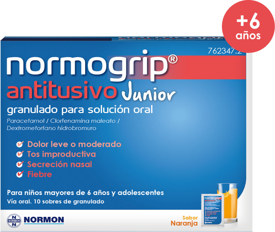 NORMOGRIP® ANTITUSIVO JUNIOR